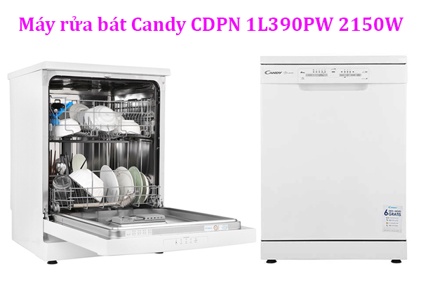 Máy rửa bát Candy CDPN 1L390PW 2150W 