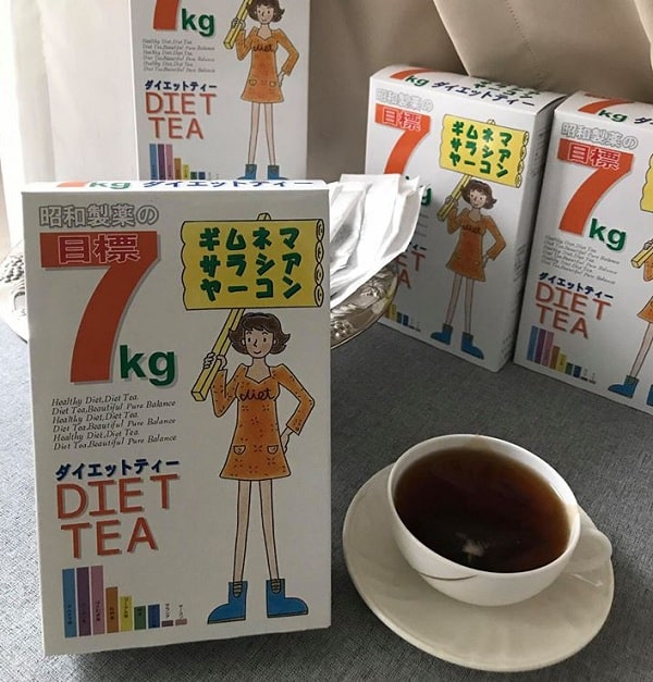 Tra giam can an toan Showa Seiyaku Diet Tea 1