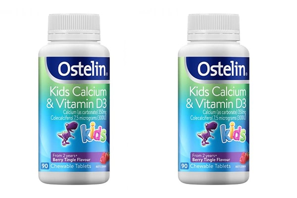 Viên uống tăng chiều cao Ostelin Kids Calcium & Vitamin D3
