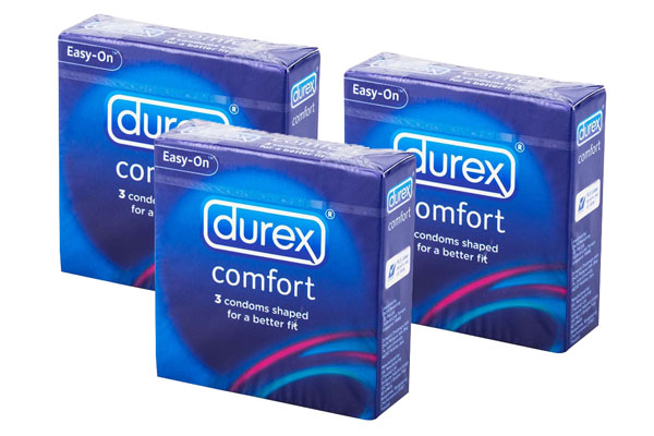 Bao cao su Durex Comfort là sản phẩm phù hợp với những bạn có dương vật lớn