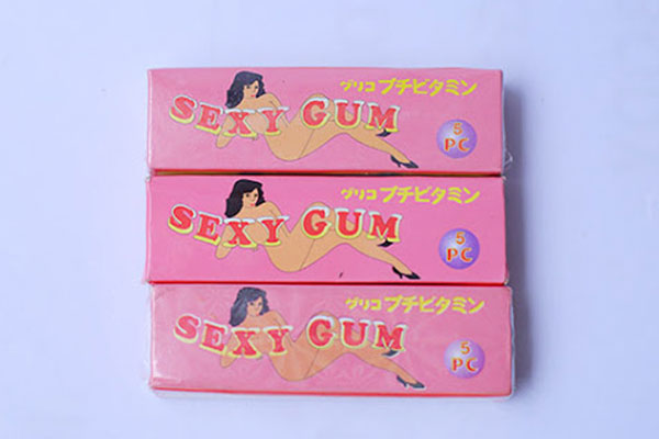 Kẹo kích dục Sexy Gum là sản phẩm được nhiều diễn viên JAV tin tưởng sử dụng.